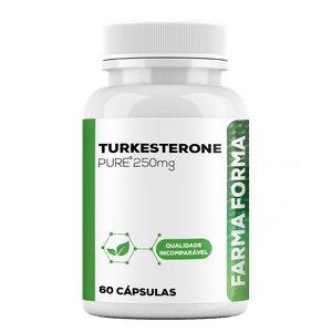 Turkesterone Pure 250mg - 60 Cápsulas