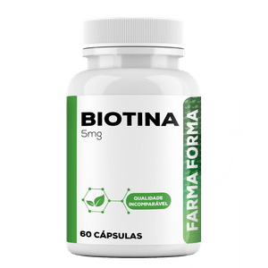 Biotina (Vitamina H) 5mg - 60 Doses