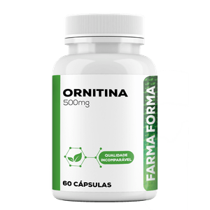 Ornitina 500mg - 60 Doses