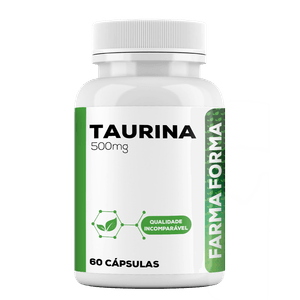 Taurina 500mg - 60 Doses