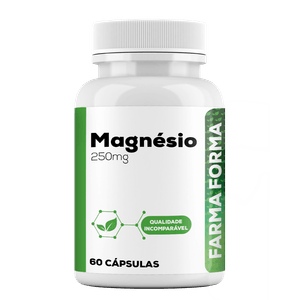 Magnésio 250mg - 60 Doses