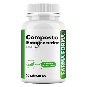 Composto Emagrecedor Natural - 60 cápsulas