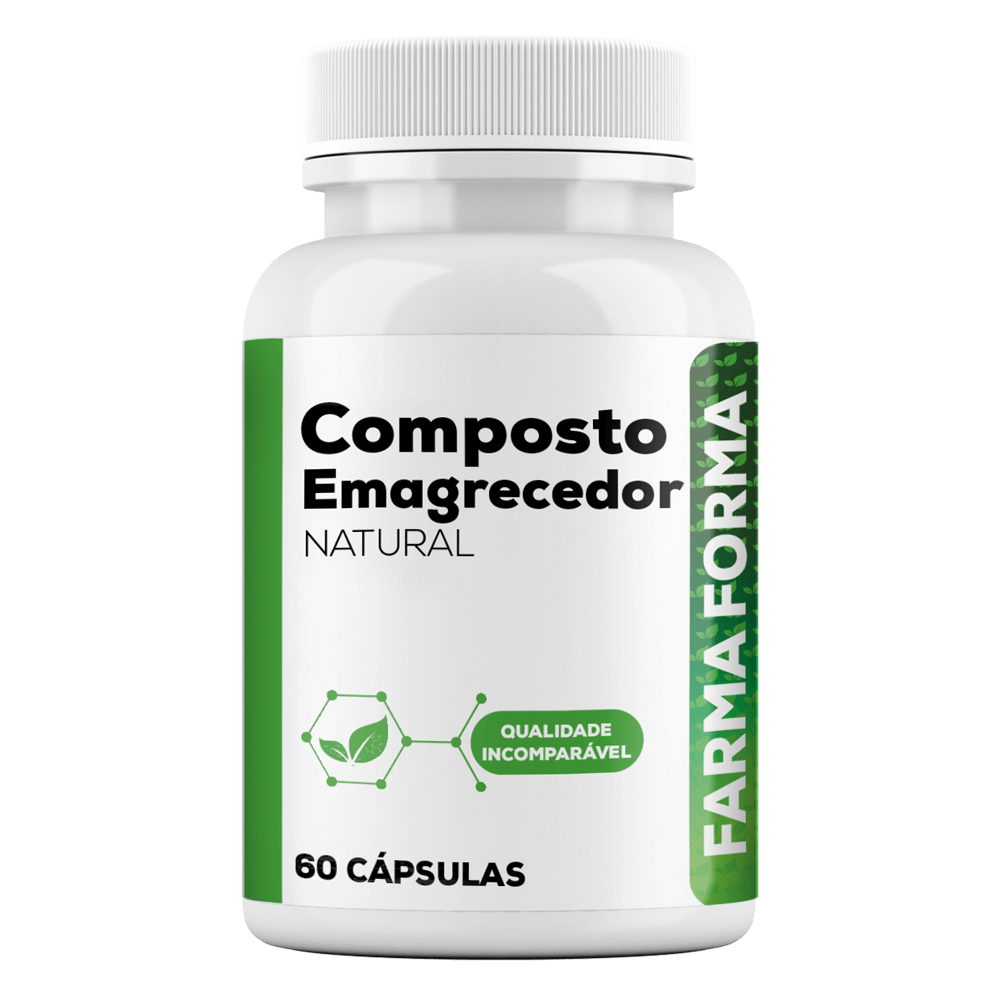 Composto Emagrecedor Natural - 60 cápsulas