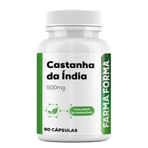 Castanha da Índia 500mg - 60 Doses