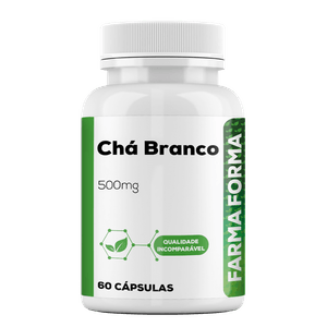 Chá Branco 500mg - 60 Doses