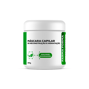 Máscara Capilar de Reconstrução e Hidratação 200g