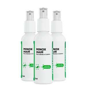 COMPRE 3 PAGUE 2 Minox Hair 5% Loção Capilar com Propilenoglicol 60ml