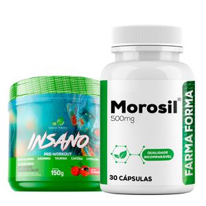 KIT 1 insano + 1 morosil 30cp