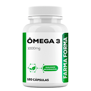 Óleo de Peixe 1000mg (Ômega 3) 120 Doses