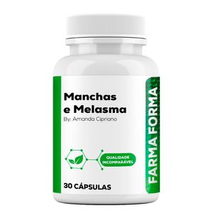 Manchas e Melasma Control By Amanda Cipriano - 30 Doses