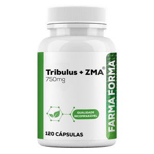Tribulus Terrestris + ZMA 750mg 120 Cápsulas